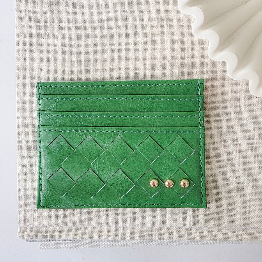 Woven Card Wallet