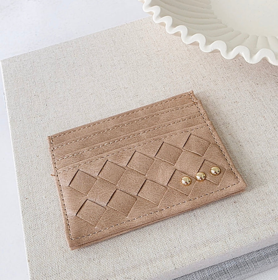Woven Card Wallet