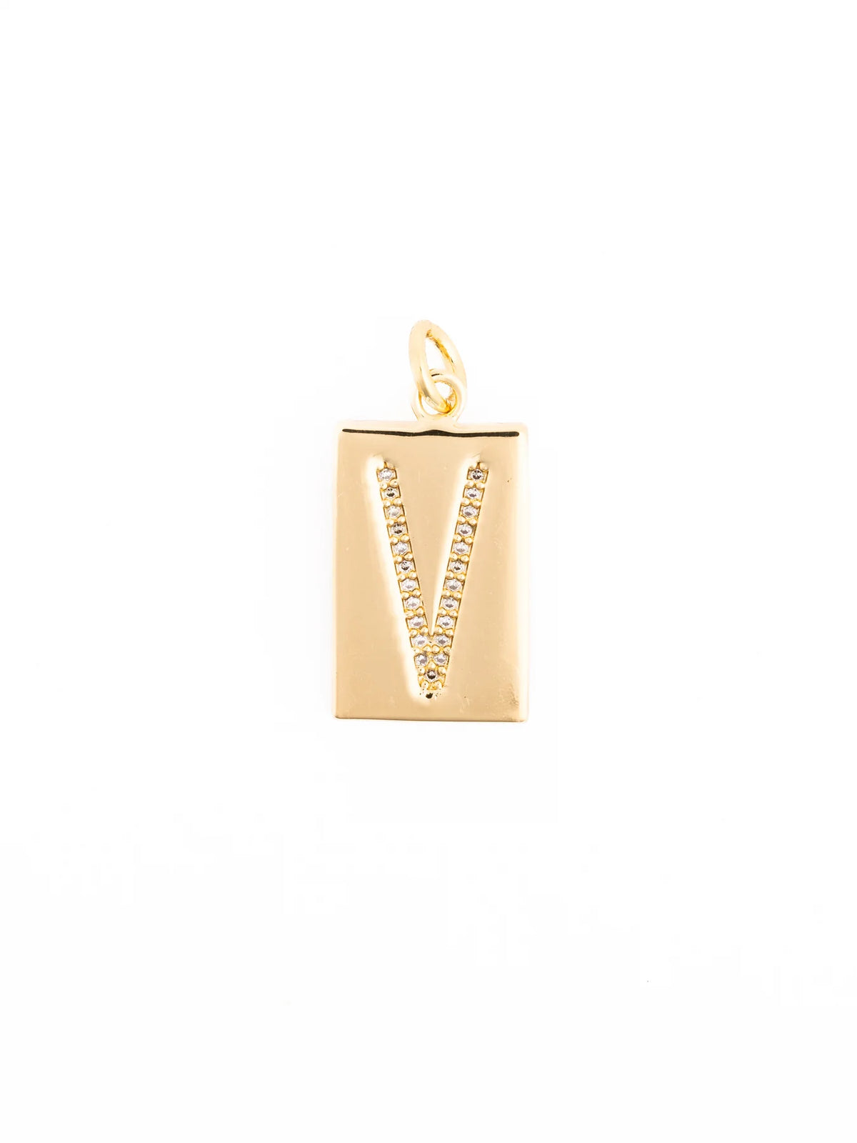 Michelle Mcdowell Thea Initial "V" Charm
