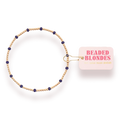 Navy Dainty Poppi Bracelet