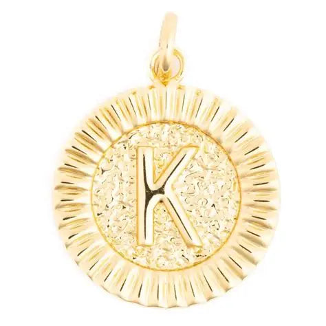 Michelle Mcdowell Thea Initial "K" Charm