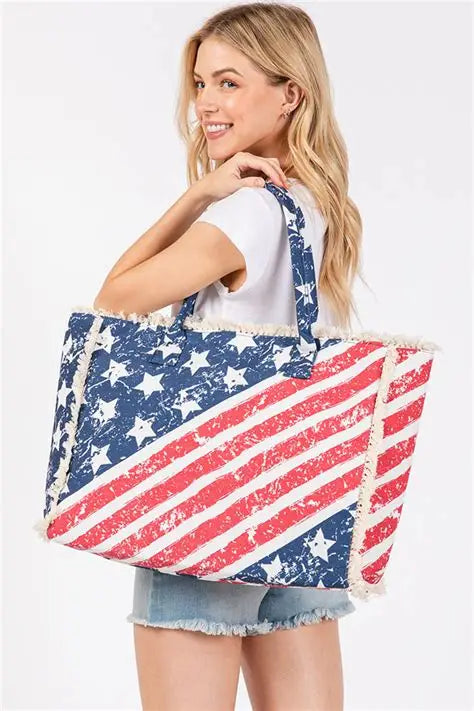 American Flag Bag