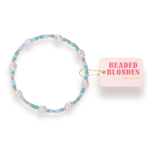 Poolside Sprinkle Pearl Bracelet