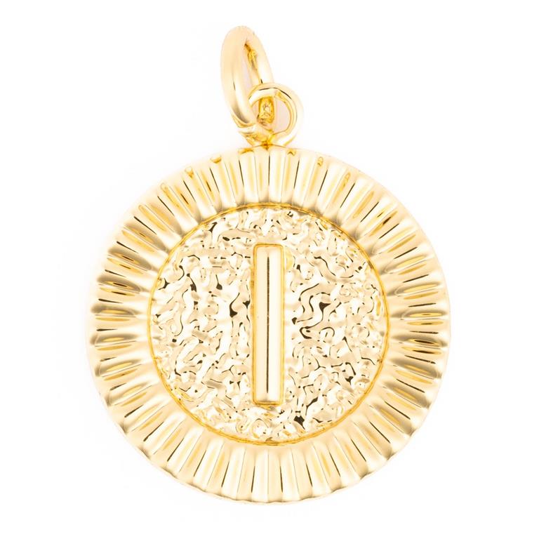 Michelle Mcdowell Thea Initial "I" Charm