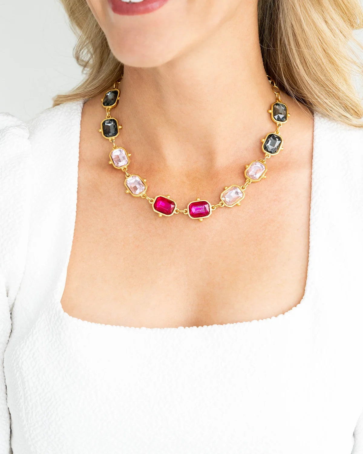 Collins Tennis Necklace