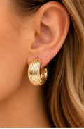 Michelle Mcdowell Bea Hoop Earrings