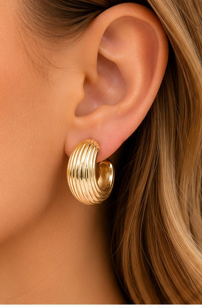 Michelle Mcdowell Bea Hoop Earrings