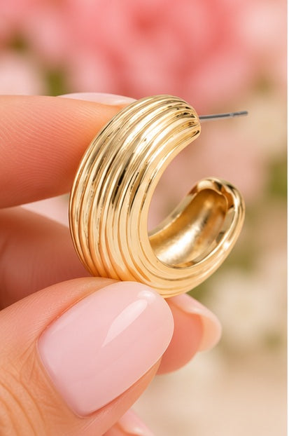 Michelle Mcdowell Bea Hoop Earrings