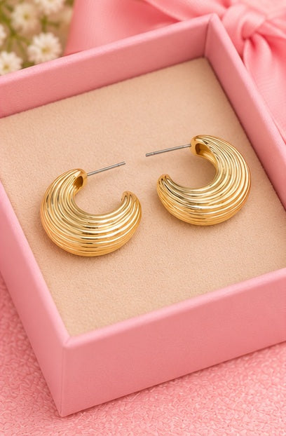 Michelle Mcdowell Bea Hoop Earrings