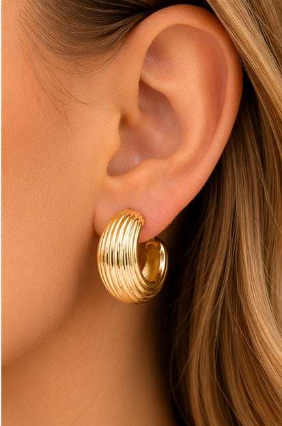 Michelle Mcdowell Bea Hoop Earrings