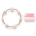 Sadie Pearl Bracelet in Gold