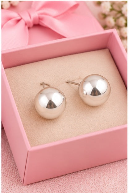 Michelle Mcdowell Grenada Shiny Silver Earrings