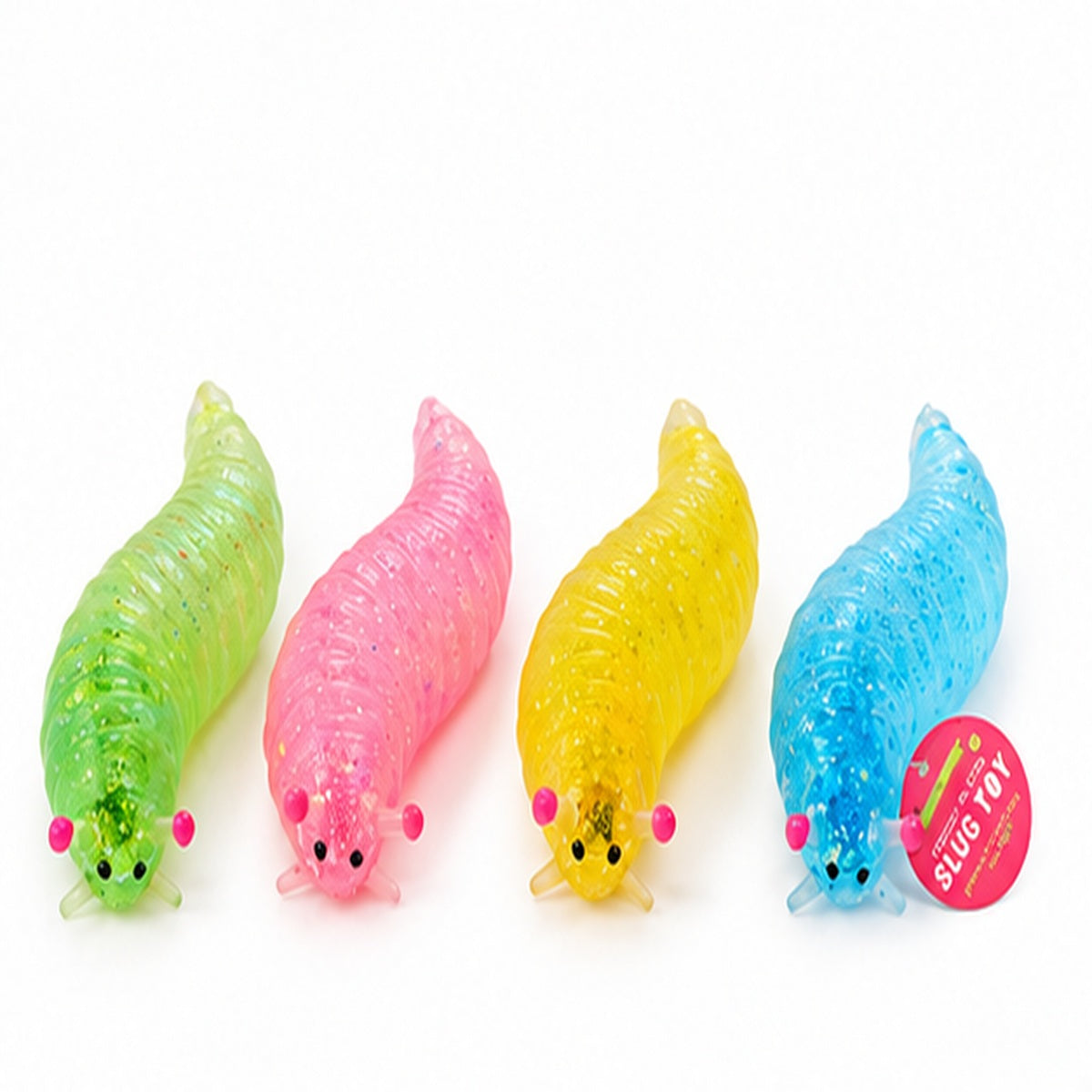 Two's Company Glitter Slug Squishy