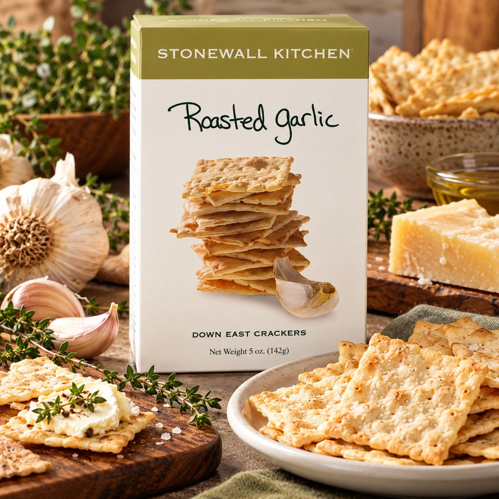Stonewall Kitchen Roasted Garlic Crackers