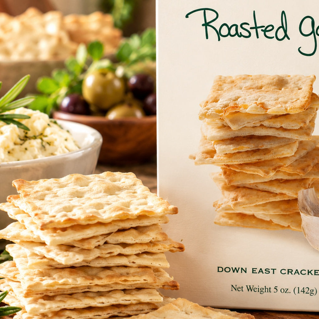 Stonewall Kitchen Roasted Garlic Crackers
