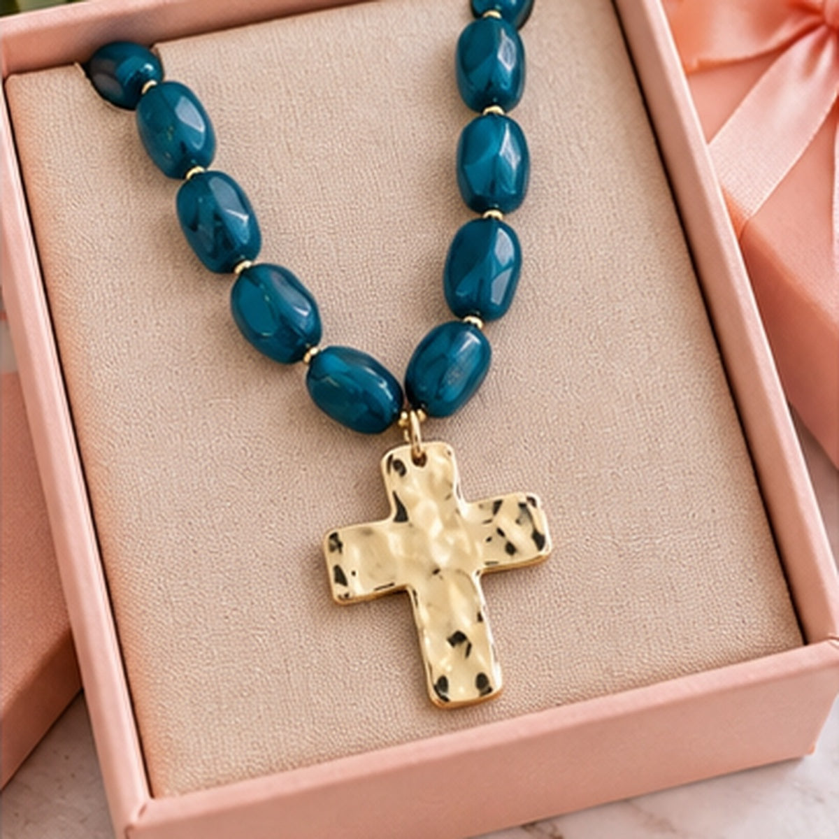Michelle Mcdowell Greer Cross Necklace