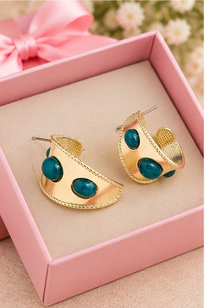 Michelle Mcdowell Caroline Hoop Earrings