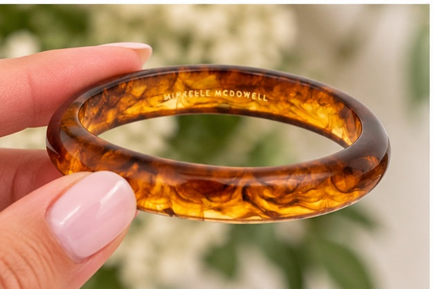 Michelle Mcdowell Tortoise Betty Bangle