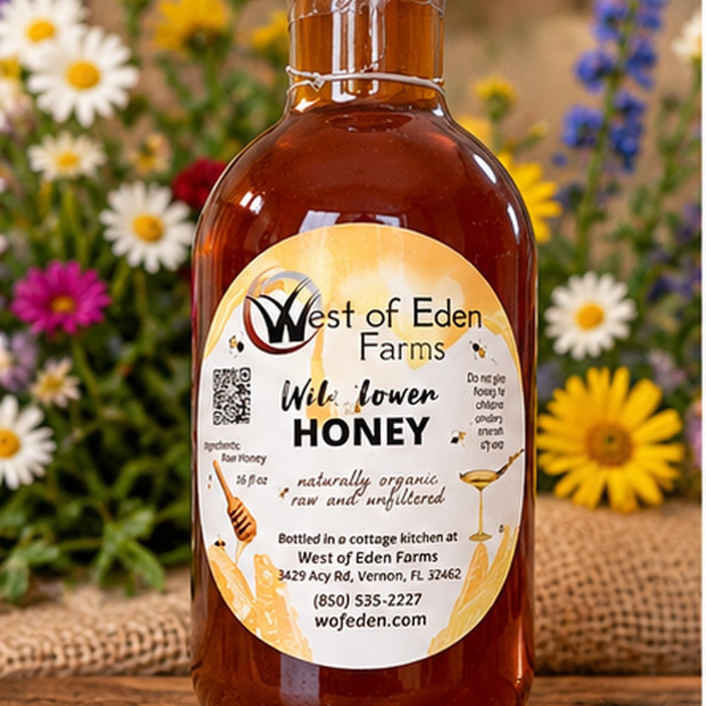 West of Eden Wildflower Honey