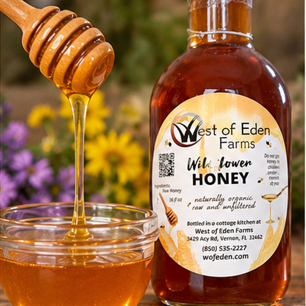 West of Eden Wildflower Honey