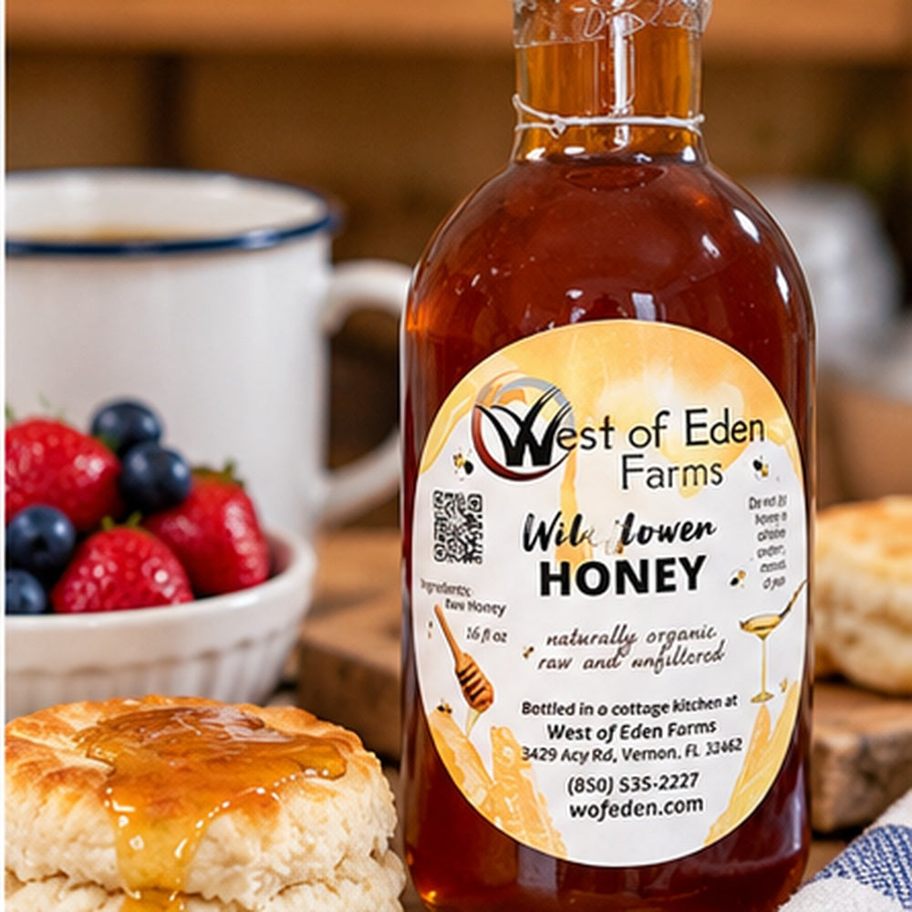 West of Eden Wildflower Honey