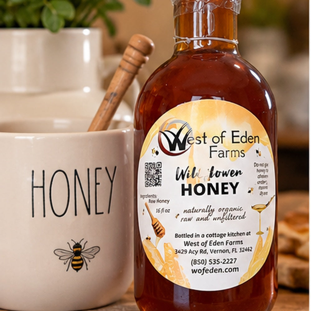West of Eden Wildflower Honey