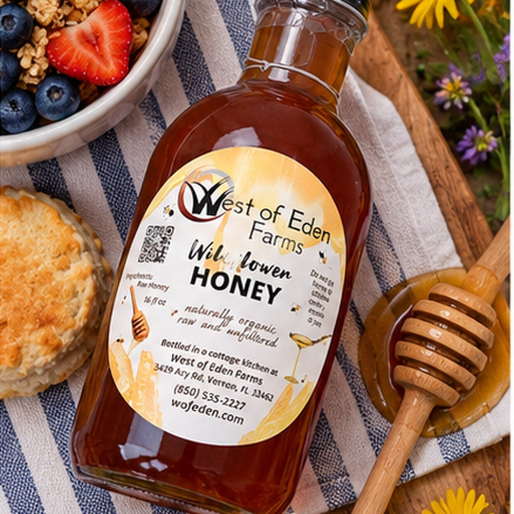 West of Eden Wildflower Honey