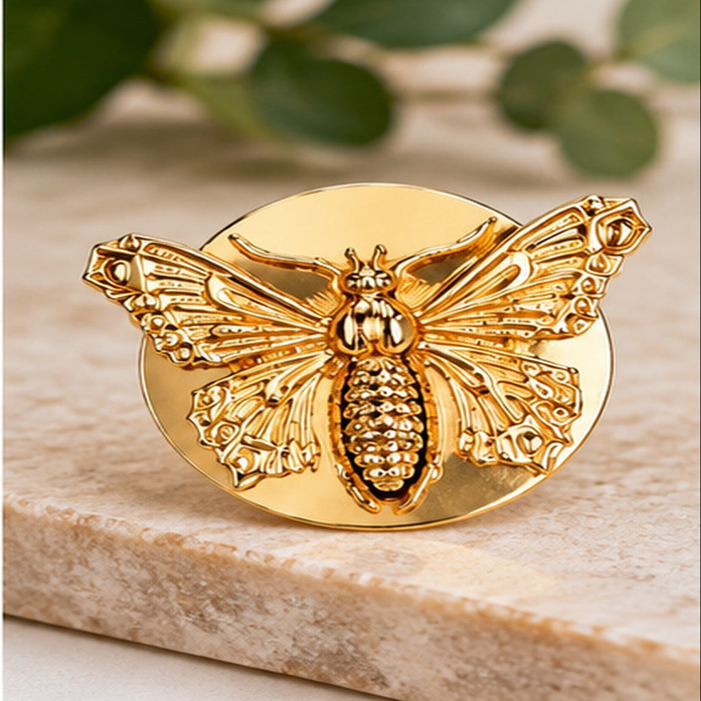 Winton & Waits Moth Pendant Slide