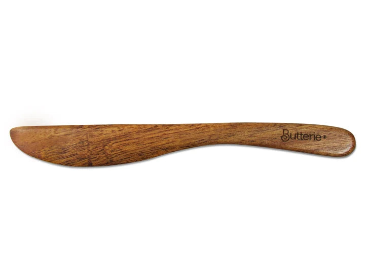 Butterie Acacia Wood Flip-Top Butter Dish