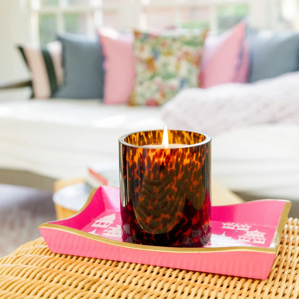 Bridgewater Sweet Grace Leopard Print Candle