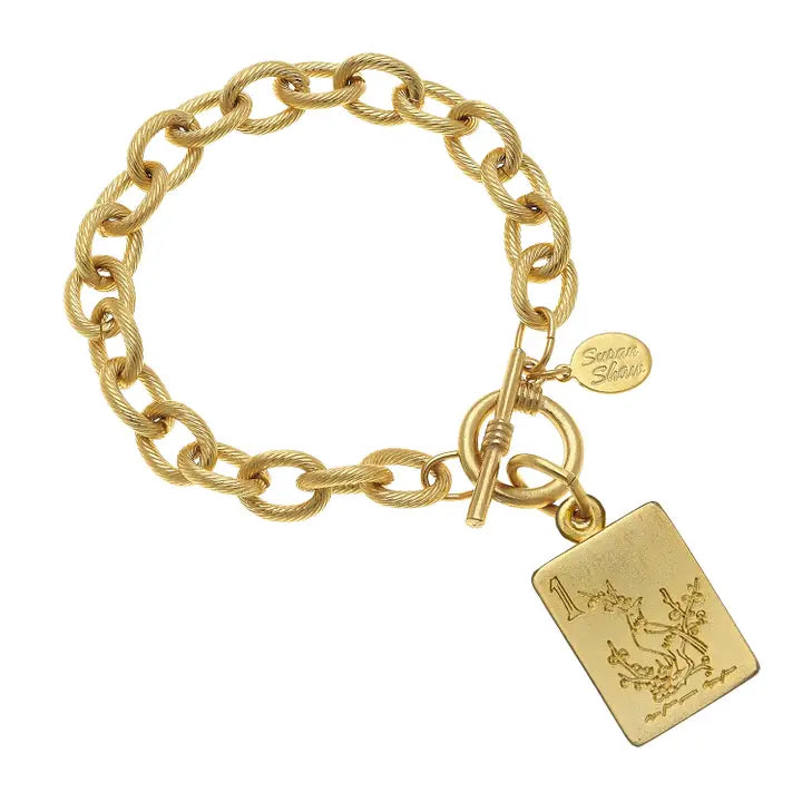 Mahjong Tile Bracelet