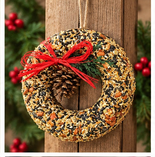 Mr. Bird Wildfeast Wreath Bird Feeder