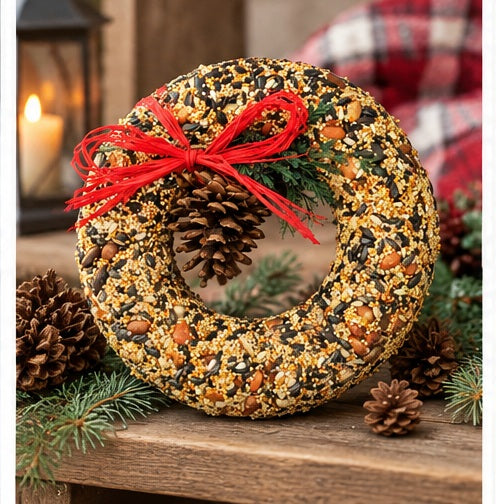 Mr. Bird Wildfeast Wreath Bird Feeder