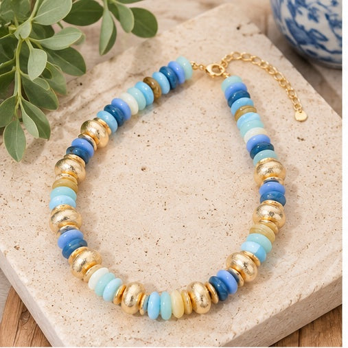 Sensibling Mixed Disc Necklace