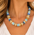 Sensibling Mixed Disc Necklace