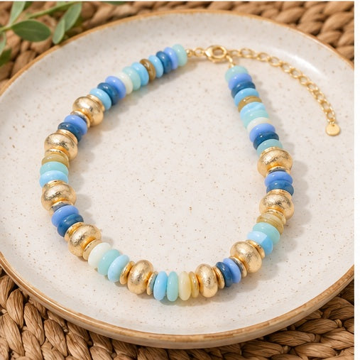 Sensibling Mixed Disc Necklace