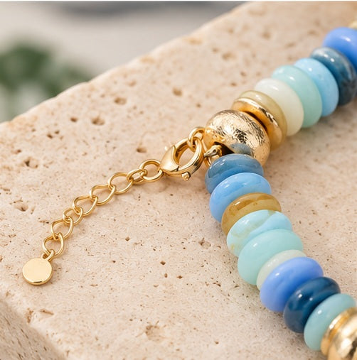Sensibling Mixed Disc Necklace