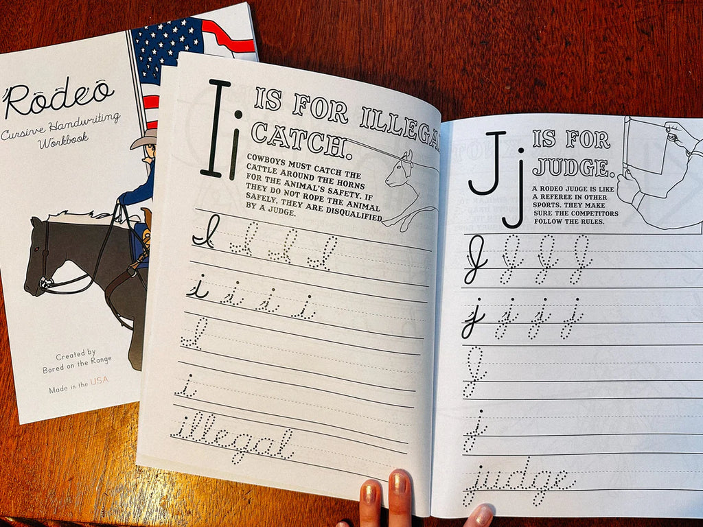 Rodeo Cursive Workbook