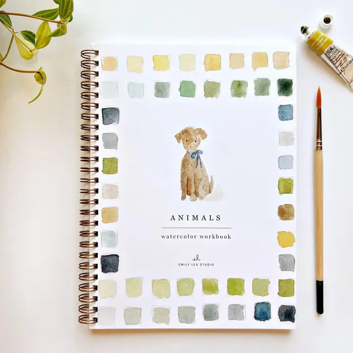 Emily Lex Studio Watercolor Workbook