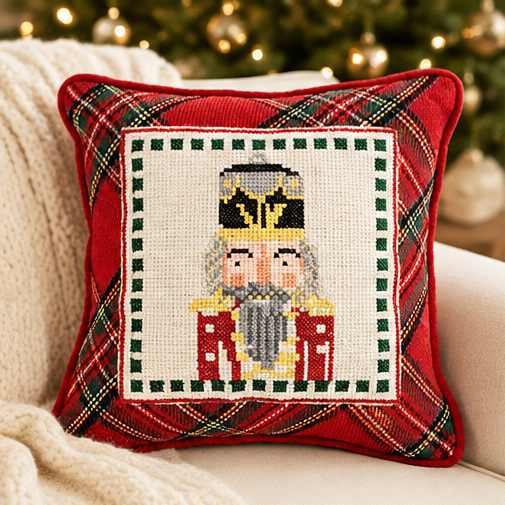 Mud Pie Needle Point Pillow