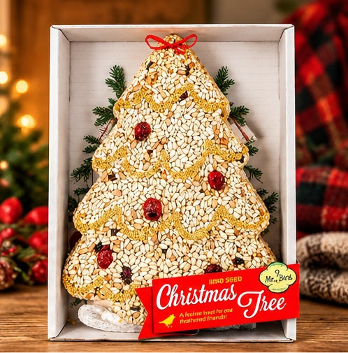 Mr. Bird Christmas Tree Mix Bird Feeder