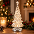 Roman Lighted Swirl Seven-Tier Christmas Tree
