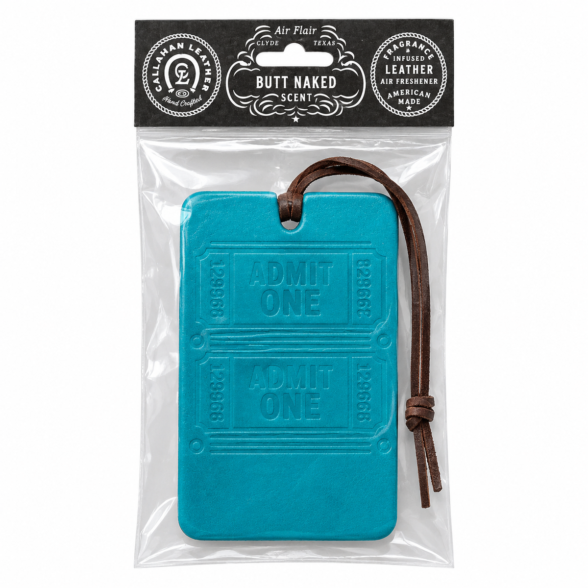 Callahan Leather Car Air Flair- Butt Naked