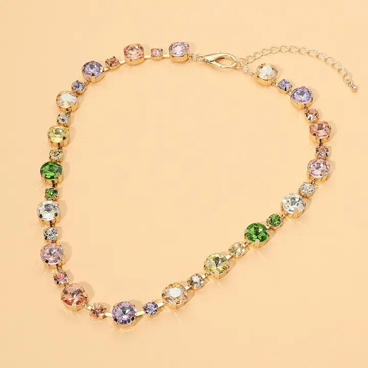 Round Stone Necklace