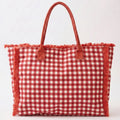 Gingham Check Bag