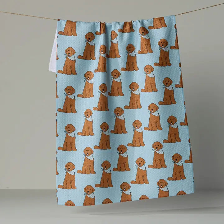 Geometry Fall Tea Towels