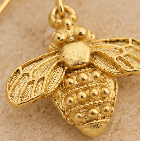 Susan Shaw Bee Earrings