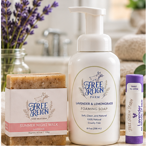 Free Reign Farm Lavender Gift Set