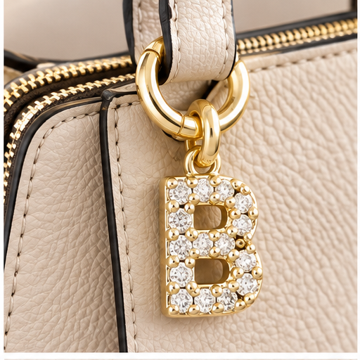 Michelle McDowell Earring Luxe Initial Charms