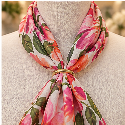 Winton & Waits Gold Scarf Rings